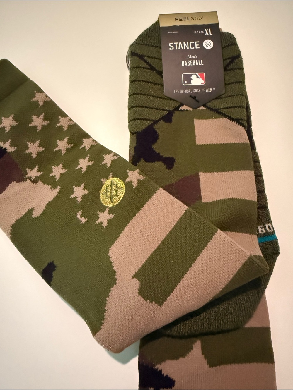 Stance Baseball Camo Official MLB Mid-cushion Over The Calf Quality Sports Socks